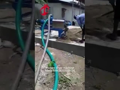 2 tonlık gübre işleme sistemi ISO, Gübre temizleme için tavuk gübre makinesi Adela