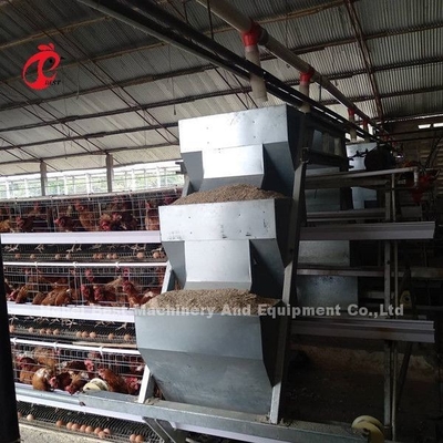 Yumurtlayan Tavuk 96 Kuşlar Broiler Pil Kafes Sistemi Dayanıklı Korozyon Direnci Emily