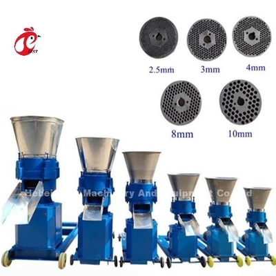 80kg/H ila 1.5t/H Kanatlı Yemi Pelet Makinesi Elektrik veya Dizel İris