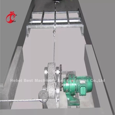 Elektrik Kümes Hayvanları Çiftliği Gübre Taşıma Sistemi / Ekipmanı 7kw Emily