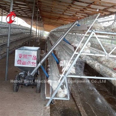 Tavuk Akü Kafesi Tavuk Çiftliği Sandy İçin Tasarlanmış Otomatik Tavuk Besleme Arabası