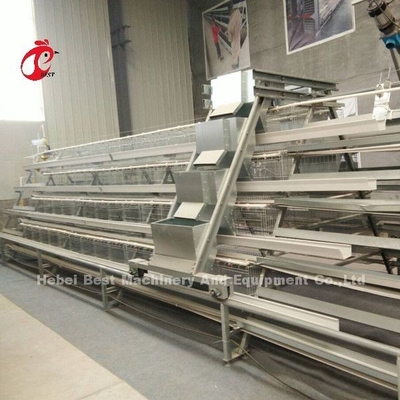 Yarı Otomatik Kanatlı Yumurta Kafesi Besleme Sistemi 1.5KW 380V Doris