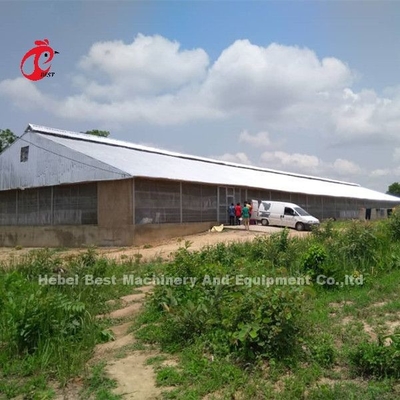 Galvanizli Tavuk Katmanı Kafes 3 Katman 120 Kuşlar Ve 4 Katman 160 Kuş Katmanı Çiftlik Kafesleri Kumlu