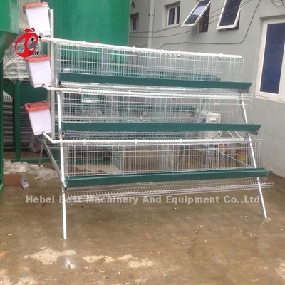 Elektrikli Galvanizli Katmanlı Tavuk Çiftliği Kafesi Pas Önleyici Katmanlı Pil Kafesleri Emily