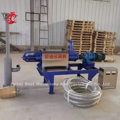 Kümes Hayvanları Çiftliği Sandy için Küçük Hacimli Gübre İşleme Sistemi Kurutucu Düşük Hız