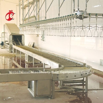 220V Broiler İşleme Sistemi 4kw, Ss 304 Tavuk Kesim Ekipmanı Doris